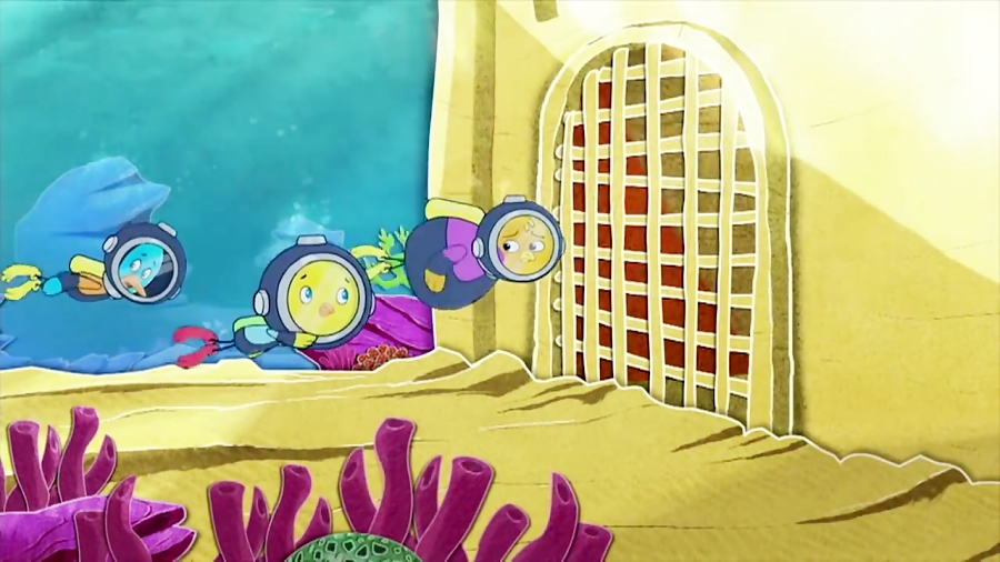 کارتون جیک جیکی ها Chirp - فصل 1 قسمت 39 - نگهبان قلعه زیر دریا